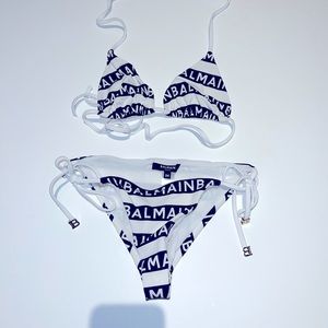 Black/White Balmain Bikini